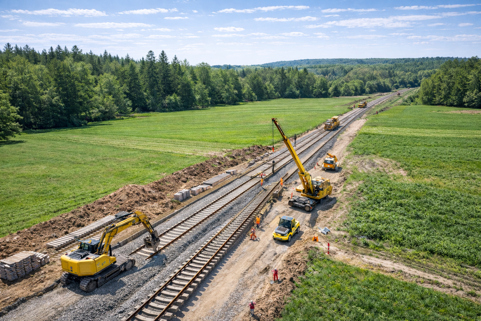 Gleisarbeiten - Ausgleichspflichtige